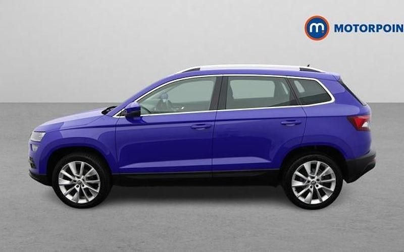 Used Skoda Karoq SE L 150 HP (110 kW) 2020 Blue SUV
