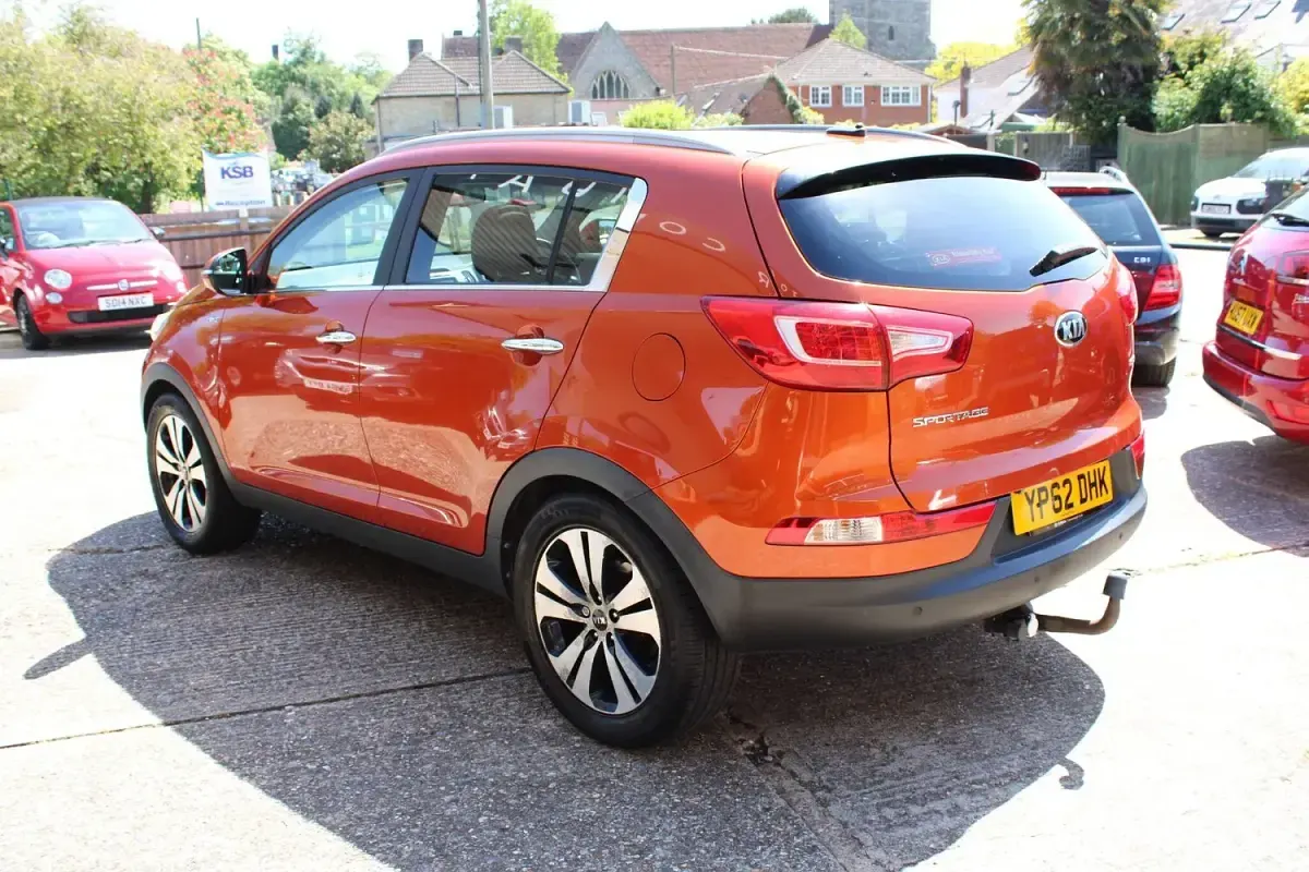 Used Kia Sportage 2012 Orange SUV
