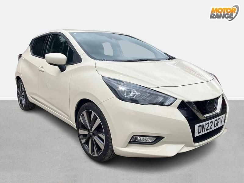 White Used 2022 Nissan Micra Tekna Hatchback | £11,895 (Fair price) - Image 1/4
