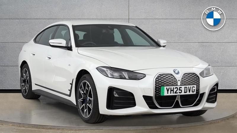 White Used 2025 BMW i4 M Sport Sedan | £35,950 (Super price) - Image 1/4