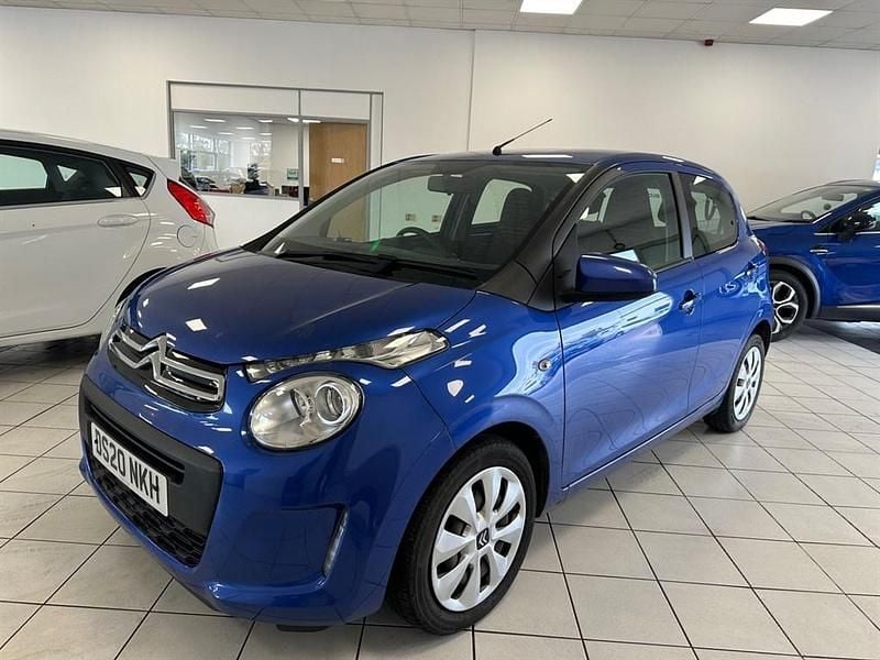 Usado Citroën C1 Feel 2020 Azul Citadino