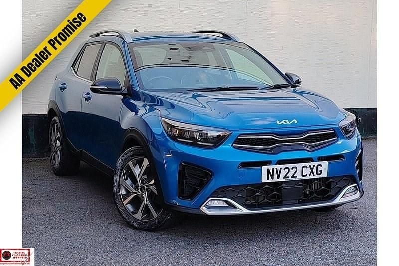 Used Kia Stonic GT-Line 118 HP (86 kW) 2022 Blue SUV