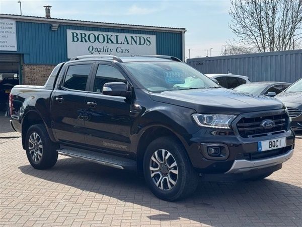 Black Used 2021 Ford Ranger Wildtrack Pickup | £24,594 (Fair price) - Image 1/1