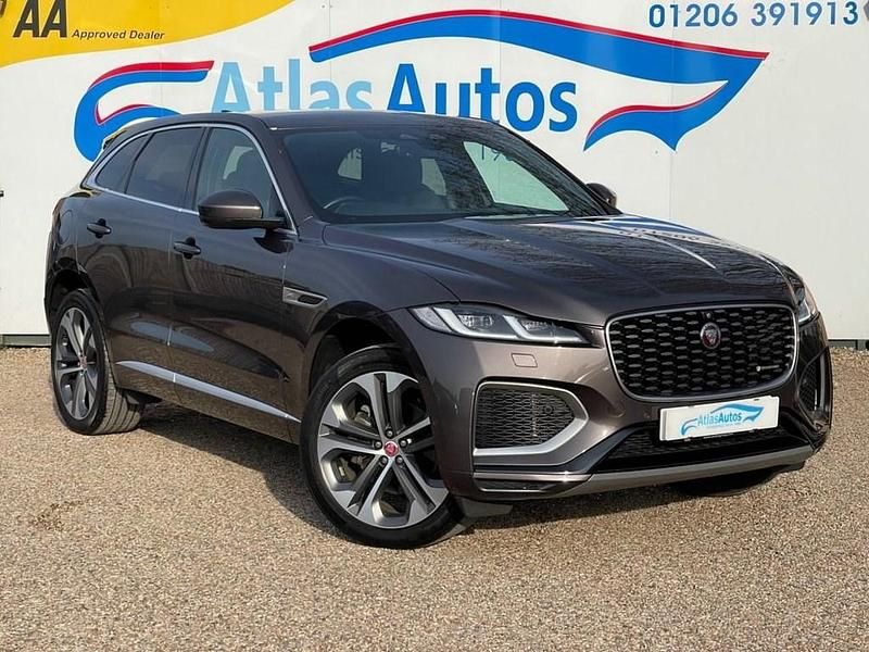 Grey Used 2021 Jaguar F-Pace R-Dynamic SUV | £31,250 (A bit pricey) - Image 1/4