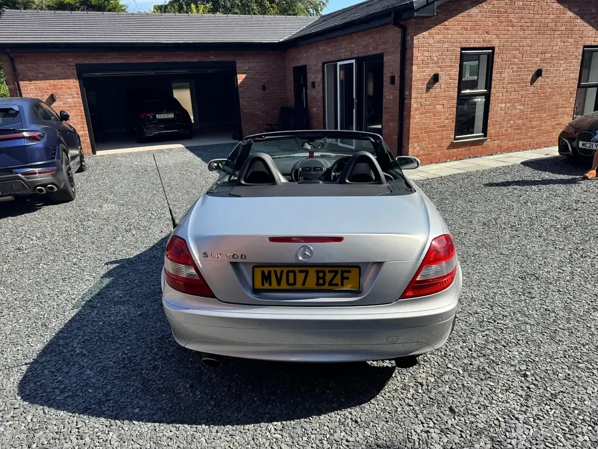 Used Mercedes SLK200 2007 Silver Cabriolet