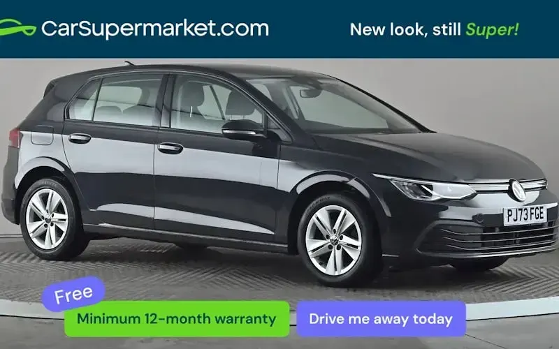 Second-hand VW Golf VIII Life 110 CP (80 kW) 2023 Hatchback
