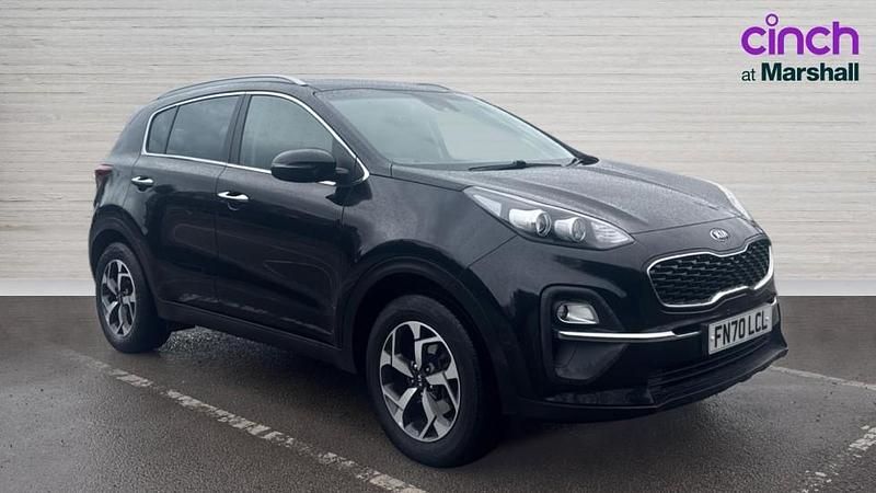 Used Kia Sportage 130 HP (95 kW) 2020 Black SUV