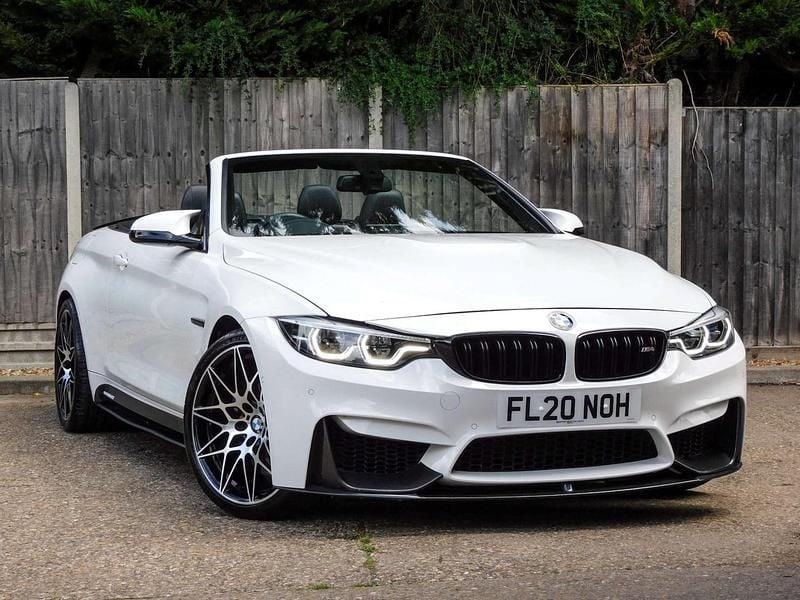 White Used 2020 BMW M4 Cabriolet Competition Edition Cabriolet | £33,870 (Good price) - Image 1/4
