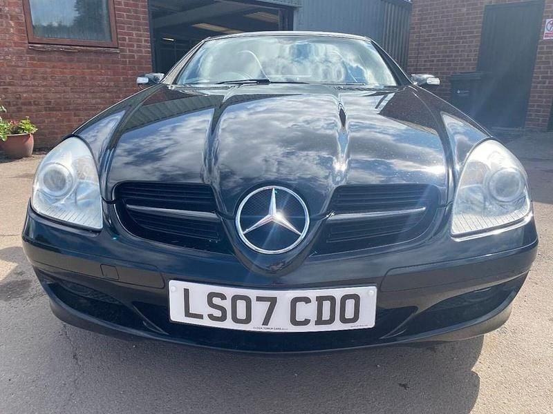 Used Mercedes SLK200 161 HP (118 kW) 2007 Black Cabriolet