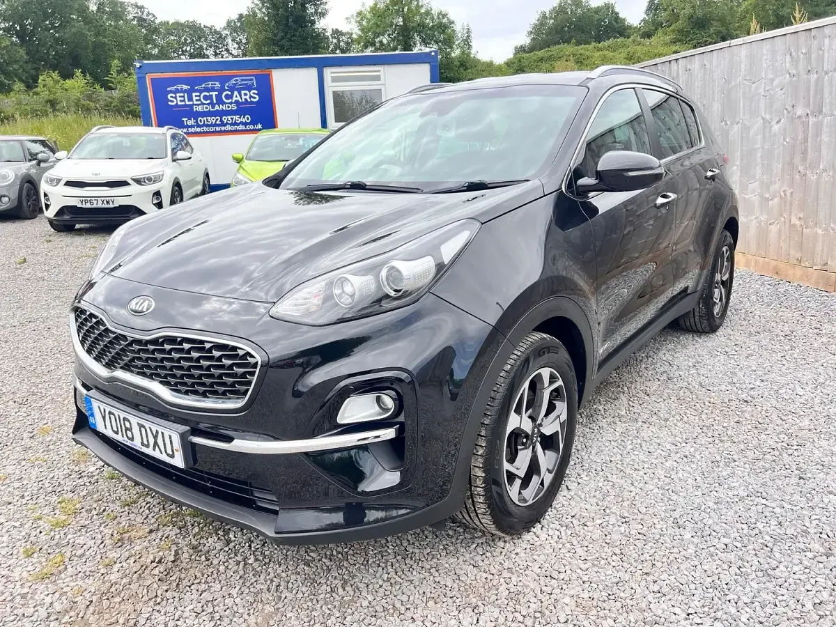 Used Kia Sportage 174 HP (127 kW) 2018 Black SUV