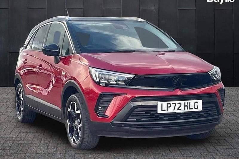Used Vauxhall Crossland Ultimate 130 HP (95 kW) 2023 Red SUV