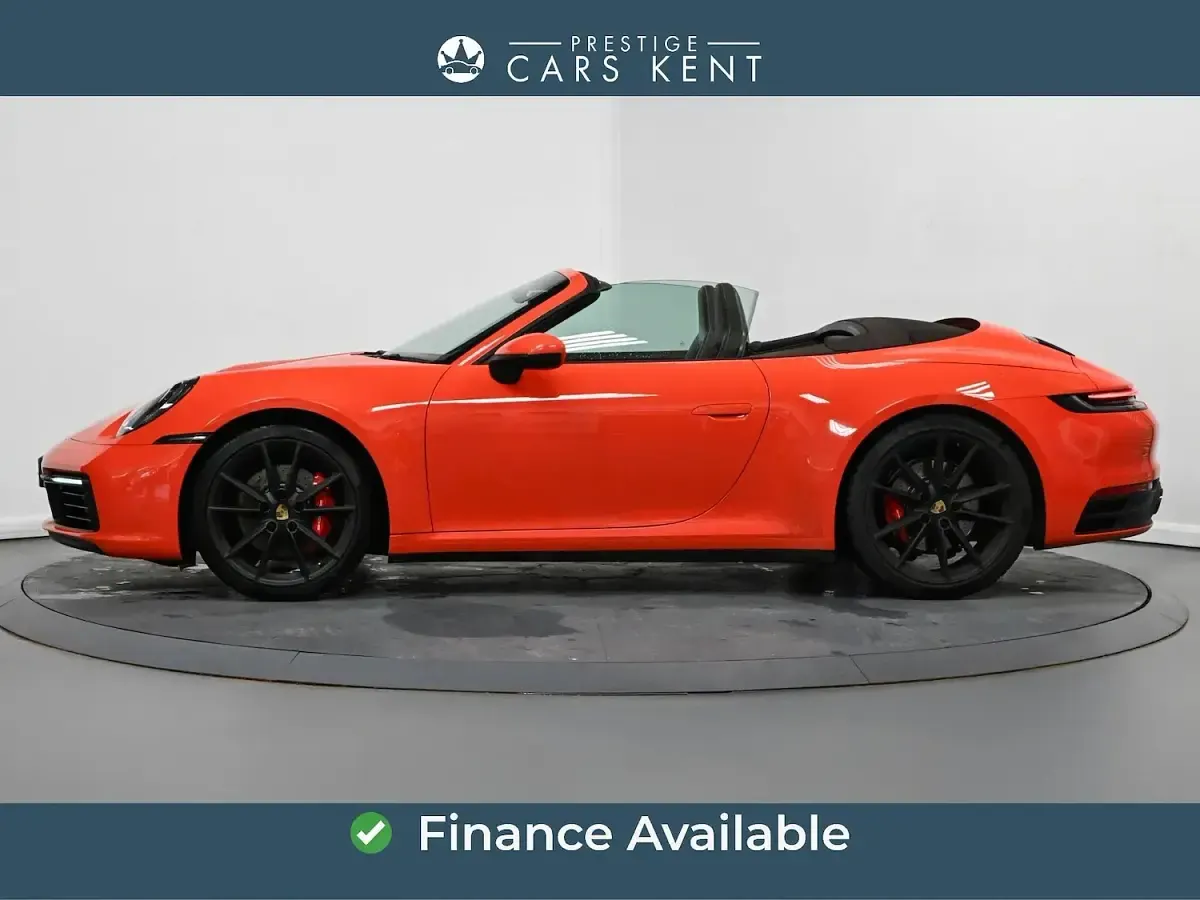 Used Porsche 911 Carrera S Cabriolet 450 HP (330 kW) 2019 Orange Cabriolet