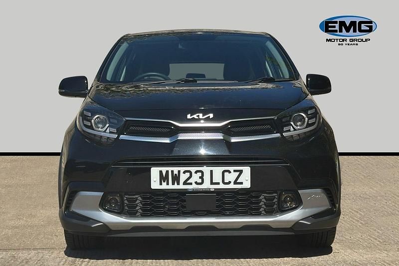 Used Kia Picanto X-Line 66 HP (48 kW) 2023 Black Hatchback