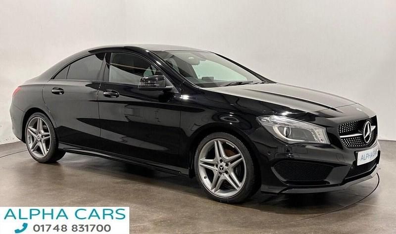 Black Used 2015 Mercedes CLA200 AMG Coupe | £10,995 (Fair price) - Image 1/4