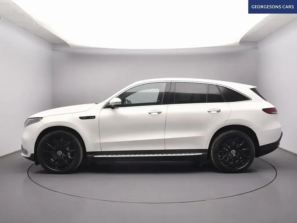 Used Mercedes EQC400 AMG line 300 kW (408 HP) 2021 White SUV