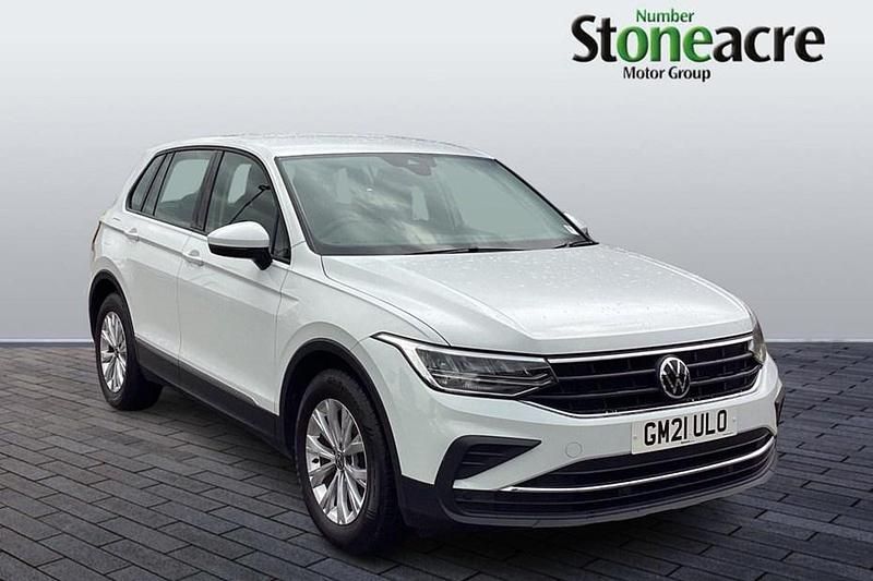 White Used 2021 VW Tiguan SUV | £17,495 (Super price) - Image 1/1