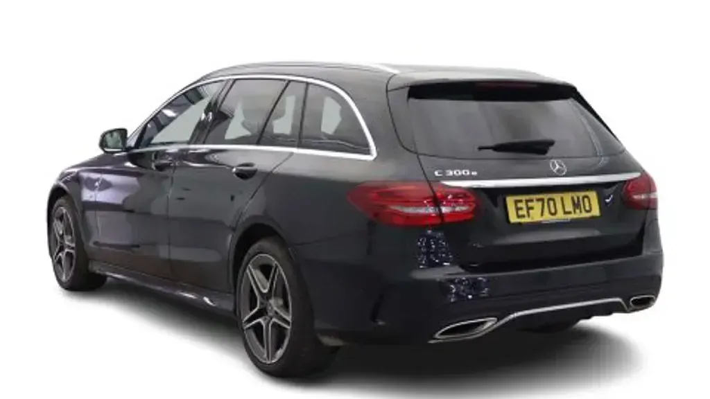 Used Mercedes C300 AMG line 2020 Black Estate