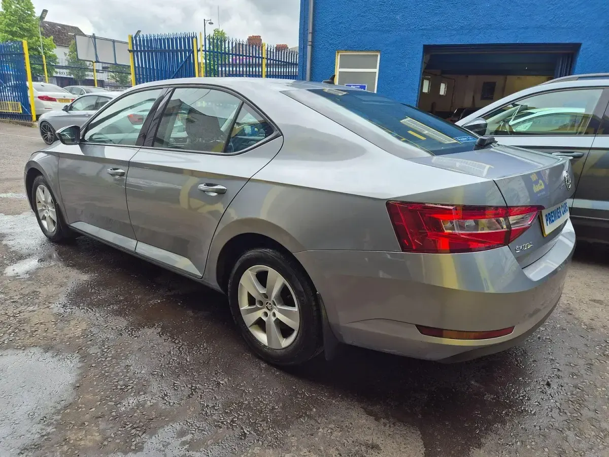 Used Skoda Superb 120 HP (88 kW) 2018 Grey Hatchback