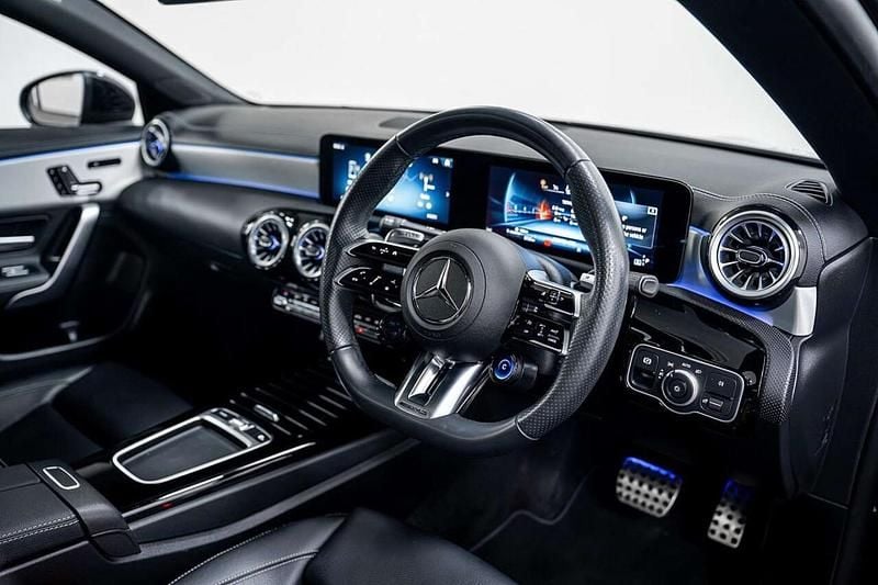 Used Mercedes CLA35 AMG Premium Plus 320 HP (235 kW) 2024 Black Coupe