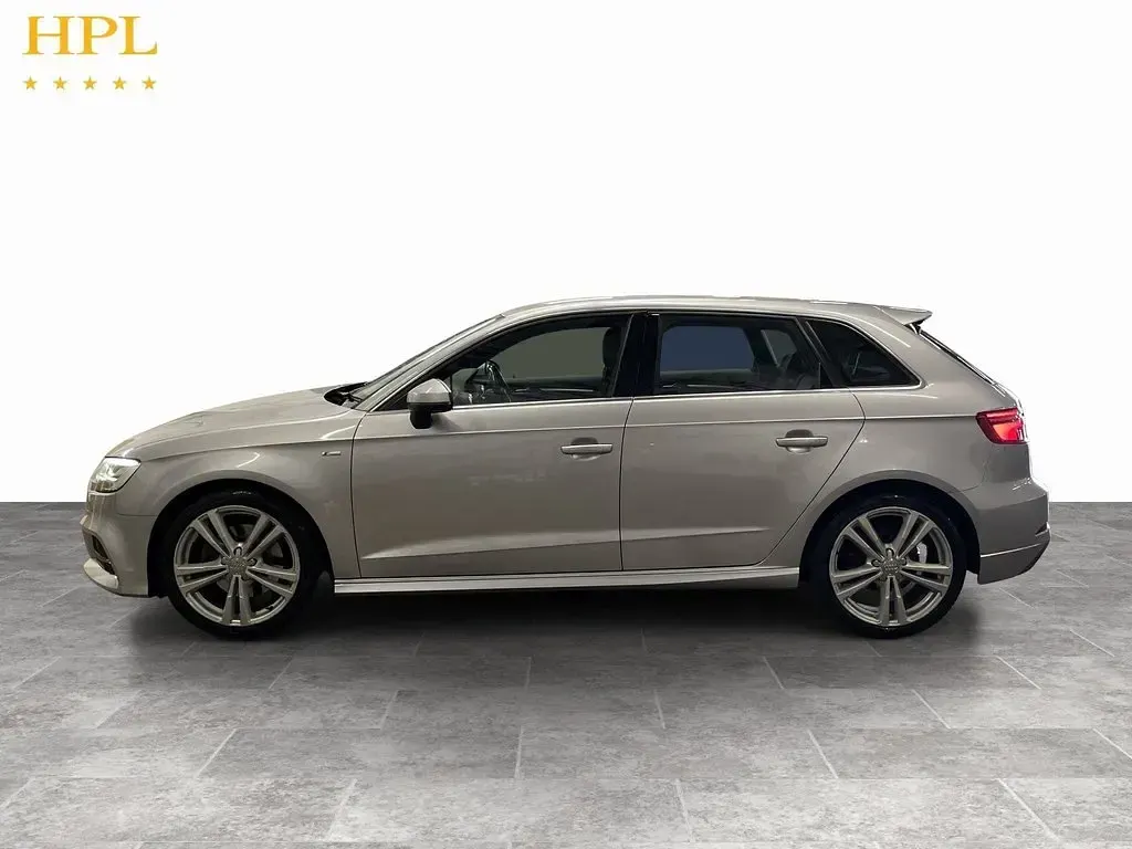 Used Audi A3 Sportback S-Line 184 HP (135 kW) 2018 Silver Hatchback