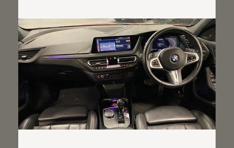 Used BMW M135 Shadowline 306 HP (225 kW) 2021 Red Hatchback