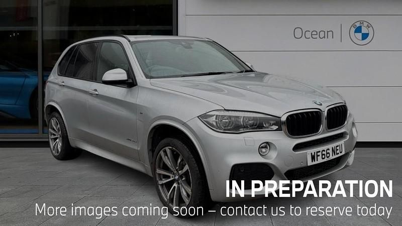 Used BMW X5 M Sport 254 HP (186 kW) 2016 Silver SUV