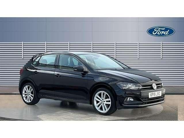 Black Used 2019 VW Polo SEL Hatchback | £12,469 (Fair price) - Image 1/4