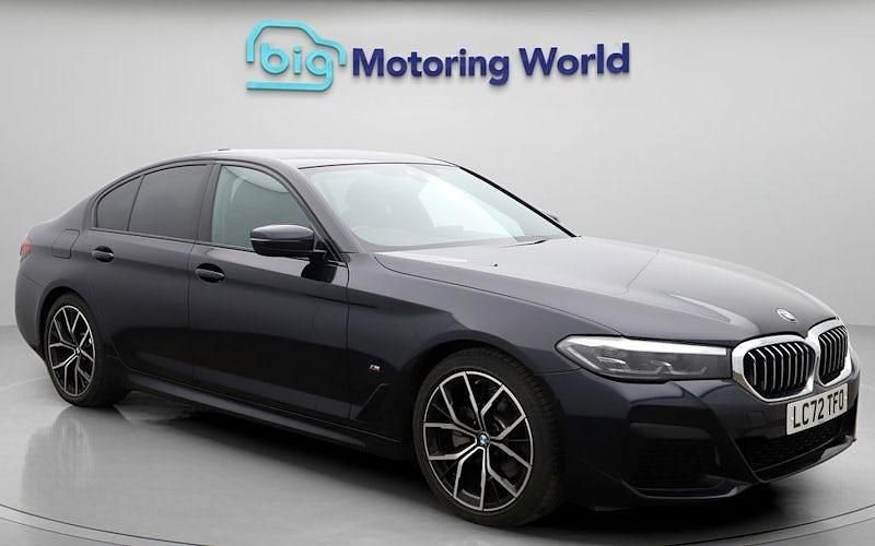 Used BMW 520 M Sport 190 HP (139 kW) 2022 Black Sedan