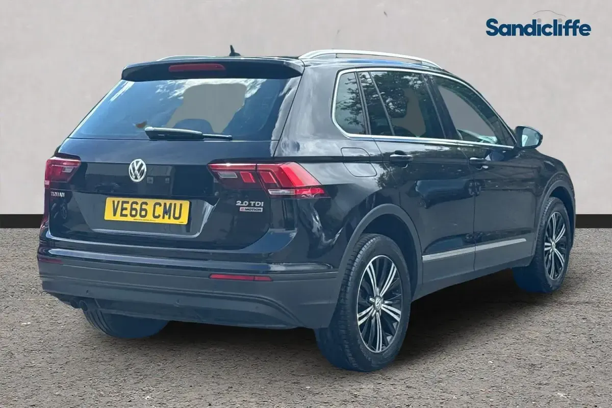 Second-hand VW Tiguan SE 150 CP (110 kW) 2019 Negru SUV