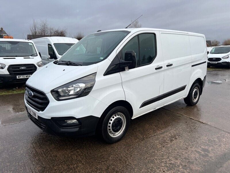 Used Ford Transit Custom 130 HP (95 kW) 2021 White Van
