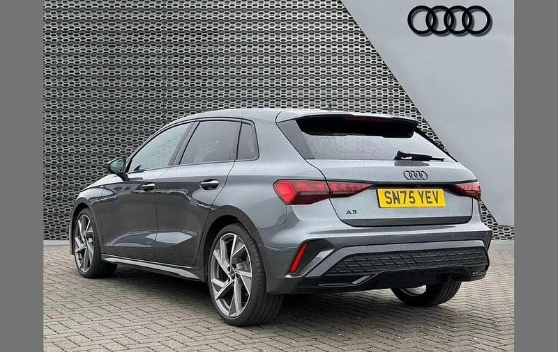 Used Audi A3 Black Edition 147 HP (108 kW) 2025 Grey Hatchback