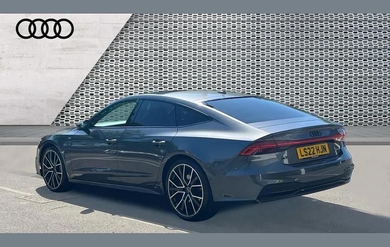 Usado Audi A7 Advanced 340 CV (250 kW) 2022 Gris Berlina