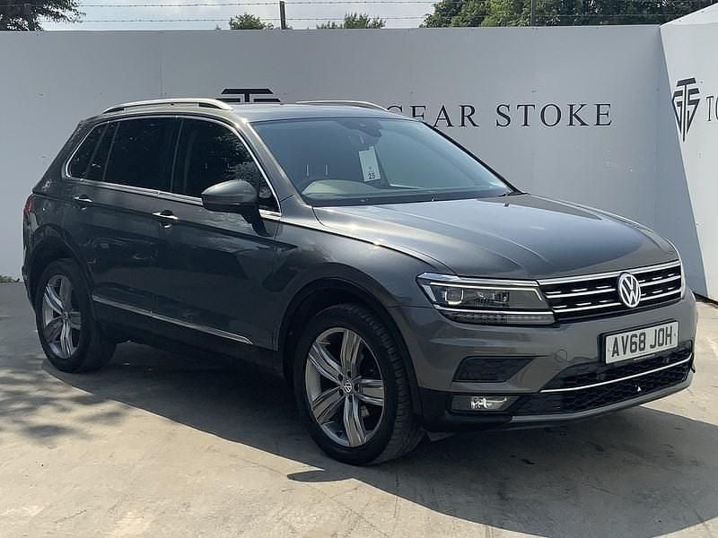 Grey Used 2018 VW Tiguan SEL SUV | £18,995 (Fair price) - Image 1/4