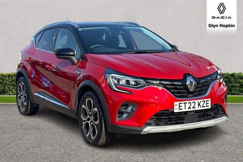 Flame red Used 2022 Renault Captur SE SUV | £15,021 (Good price) - Image 1/4