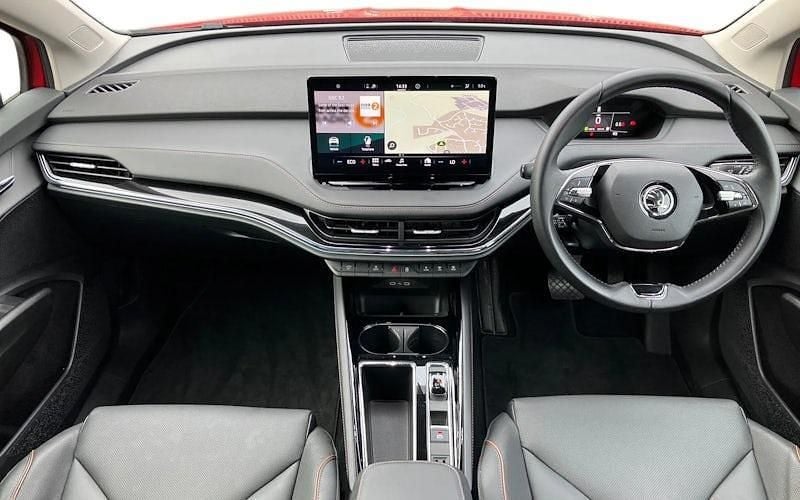 Used Skoda Enyaq iV ecoSuite 150 kW (204 HP) 2023 Red SUV