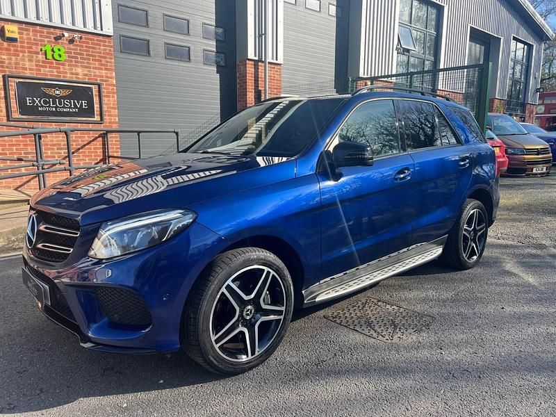 Used Mercedes GLE350 AMG 2018 Blue Estate