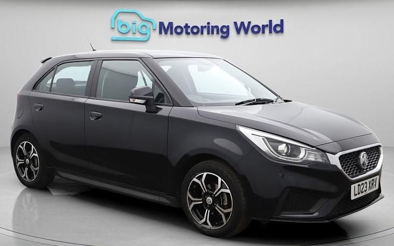 Used MG MG3 Excite 106 HP (77 kW) 2023 Black Hatchback