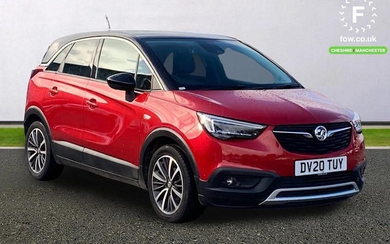 Used Vauxhall Crossland X Elite 83 HP (61 kW) 2020 Red SUV