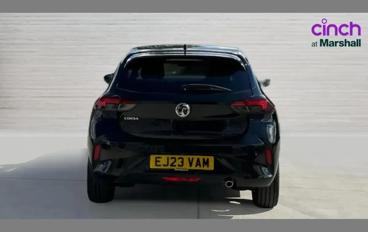 Used Vauxhall Corsa Ultimate 99 HP (72 kW) 2023 Black Hatchback