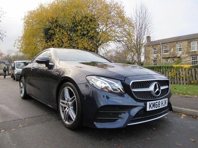 Used Mercedes E220 AMG Line Premium 2018 Blue Coupe