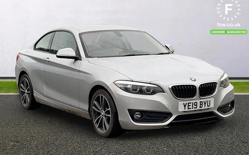 Used BMW 220 Sport Line 190 HP (139 kW) 2019 Silver Coupe