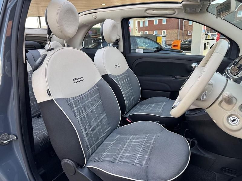 Used Fiat 500 Lounge 2019 Grey Cabriolet