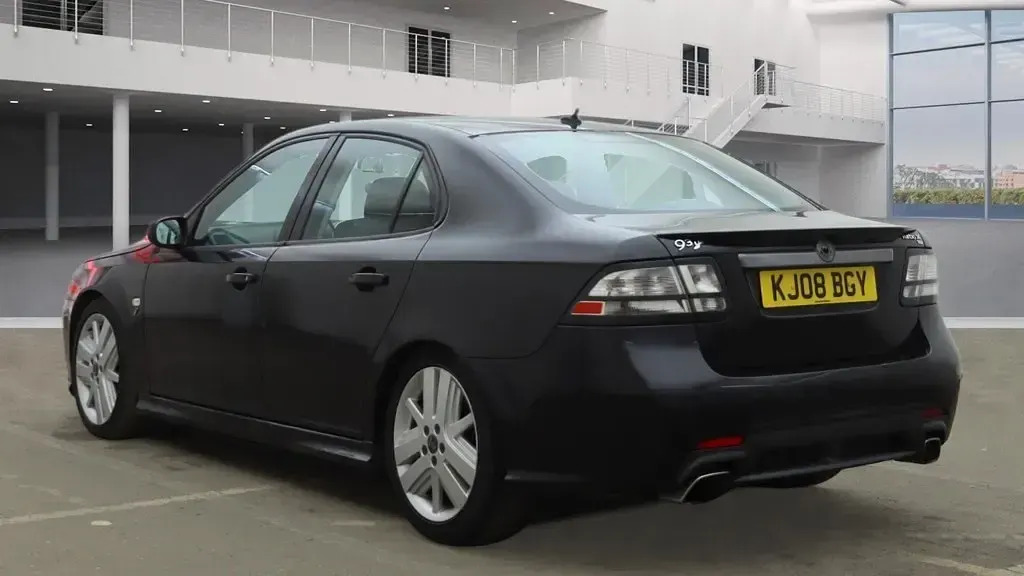 Used Saab 9-3 280 HP (205 kW) 2008 Black Sedan