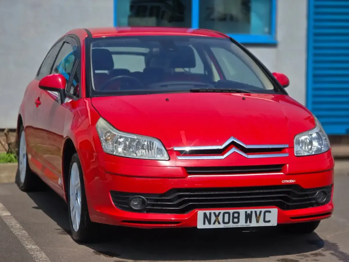 Gebraucht Citroën C4 2008 Rot Coupé