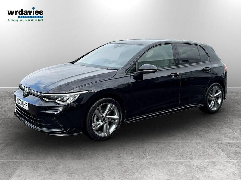 Used VW Golf VIII R-line 130 HP (95 kW) 2023 Black Hatchback
