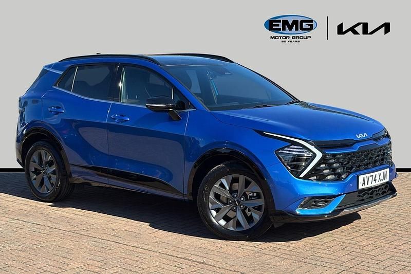 Blue Used 2024 Kia Sportage 2 SUV | £30,695 (Fair price) - Image 1/3