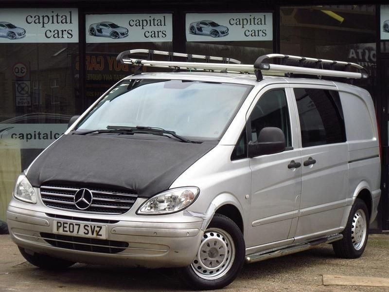 Used Mercedes Vito 150 HP (110 kW) 2007 Silver Van
