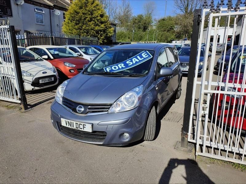 Used Nissan Note N-TEC 88 HP (64 kW) 2011 Grey Hatchback