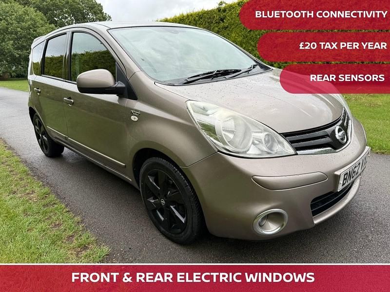 Used Nissan Note N-TEC 90 HP (66 kW) 2012 Beige MPV