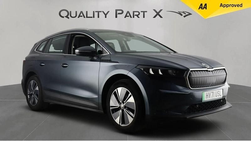 Grey Used 2021 Skoda Enyaq iV ecoSuite SUV | £13,999 (Fair price) - Image 1/4